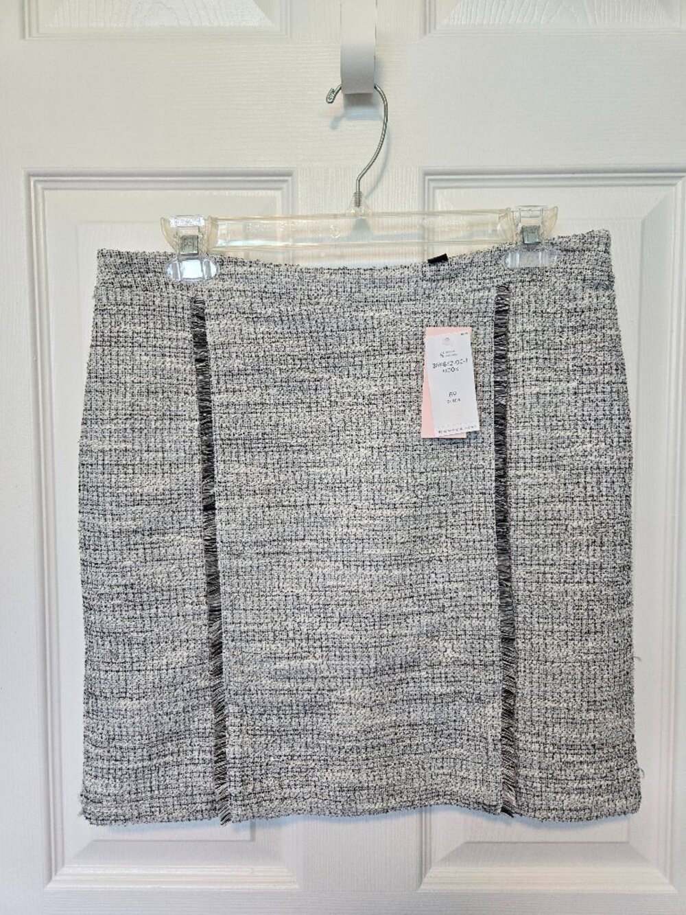 NWT Ann Taylor Boucle Houndstooth Skirt, sz 8P